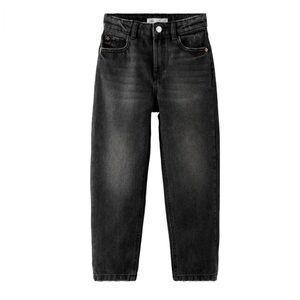 Girls Zara Black New Mom Fit Jeans